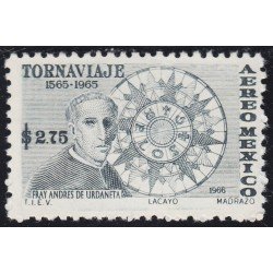 Mexico A- 265 1966 Fray Andrés de Urdaneta MNH Mexico A- 265 1966 Fray Andrés de Urdaneta MNH