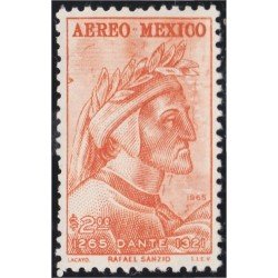 Mexico A- 260 1965 Poeta italiano Dante Alighieri MNH Mexico A- 260 1965 Poeta italiano Dante Alighieri MNH