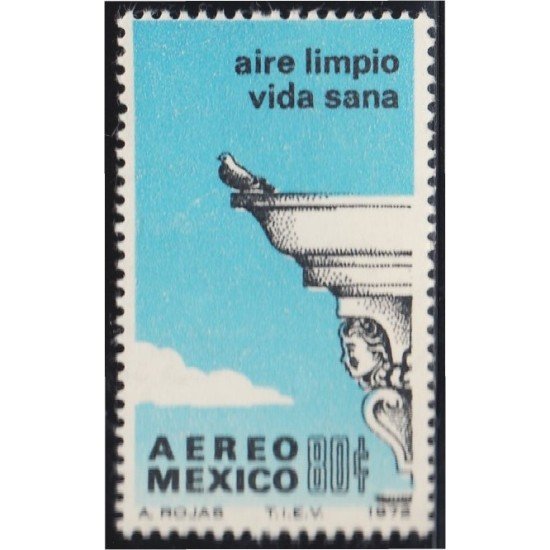 Mexico A- 349 1972 Aire limpio vida sana MNH Mexico A- 349 1972 Aire limpio vida sana MNH