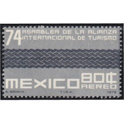 Mexico A- 338 1972 74 Asamblea dela Alianza Internacional de Turismo MNH Mexico A- 338 1972 74 Asamblea dela Alianza Internacional de Turismo MNH