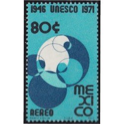 Mexico A- 326 1971 25 Años de la UNESCO MNH Mexico A- 326 1971 25 Años de la UNESCO MNH