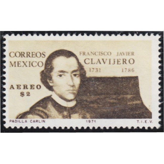 Mexico A- 322 1971 Francisco Javier Clavijero MNH Mexico A- 322 1971 Francisco Javier Clavijero MNH