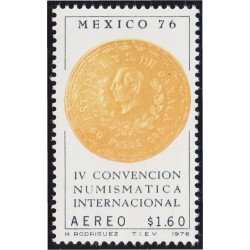Mexico A- 408 1976 IV Convención Numismática Internacional MNH Mexico A- 408 1976 IV Convención Numismática Internacional MNH