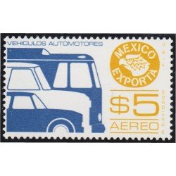 Mexico A- 405G 1975/76 México Exporta Vehículos automotores MNH Mexico A- 405G 1975/76 México Exporta Vehículos automotores MNH