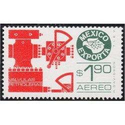 Mexico A- 405D 1975/76 México Exporta Válvulas petroleras MNH Mexico A- 405D 1975/76 México Exporta Válvulas petroleras MNH