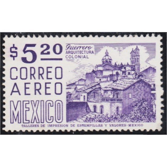 Mexico A- 397 1975 Guerrero Arquitectura Colonial MNH Mexico A- 397 1975 Guerrero Arquitectura Colonial MNH