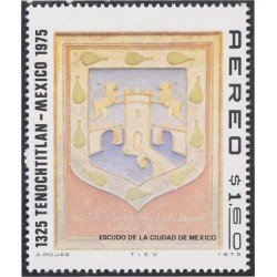 Mexico A-394 1975 Escudo de la Ciudad de México MNH Mexico A-394 1975 Escudo de la Ciudad de México MNH