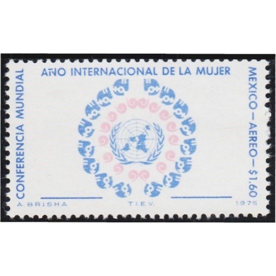 Mexico A- 393 1975 Año Internacional de la Mujer MNH Mexico A- 393 1975 Año Internacional de la Mujer MNH