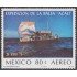 Mexico A- 381 1975 Expedición de la balsa de Acali MNH
