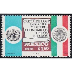 Mexico A- 380 1975 Carta de los Derechos y Deberes económicos de los Estados MNH Mexico A- 380 1975 Carta de los Derechos y Deberes económicos de los Estados MNH