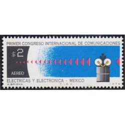 Mexico A- 372 1974 1º Congreso Internacional de Comunicaciones MNH Mexico A- 372 1974 1º Congreso Internacional de Comunicaciones MNH