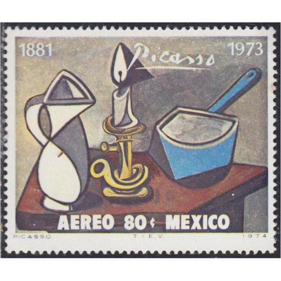 Mexico A- 366 1974 Pintura de Pablo Picasso MNH Mexico A- 366 1974 Pintura de Pablo Picasso MNH