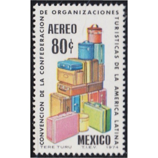 Mexico A- 365 1974 Confederación de Organizaciones turísticas para América Latina MNH Mexico A- 365 1974 Confederación de Organizaciones turísticas para América Latina MNH