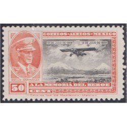 Mexico A- 9 1929 Emilio Carranza Avioneta MH