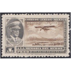 Mexico A- 10 1929 Emilio Carranza Avioneta MH Mexico A- 10 1929 Emilio Carranza Avioneta MH