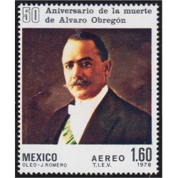 Mexico A- 477 1978 Álvaro Obregon MNH Mexico A- 477 1978 Álvaro Obregon MNH