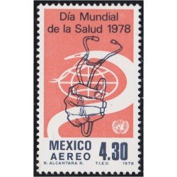 Mexico A- 457 1978 Día mundial de la salud MNH Mexico A- 457 1978 Día mundial de la salud MNH