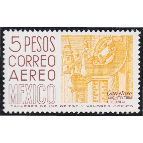 Mexico A- 445 1978 Queretaro Arquitectura Colonial MNH Mexico A- 445 1978 Queretaro Arquitectura Colonial MNH