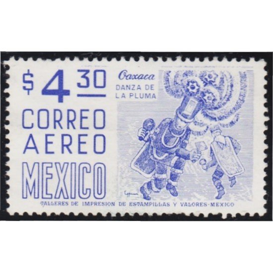 Mexico A- 444 1978 Oaxaca Danza de la Pluma MNH Mexico A- 444 1978 Oaxaca Danza de la Pluma MNH