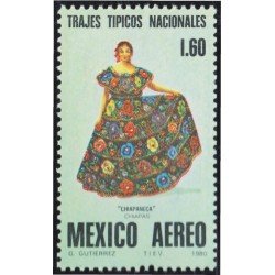 Mexico A- 529 1980 Trajes típicos nacionales MNH Mexico A- 529 1980 Trajes típicos nacionales MNH