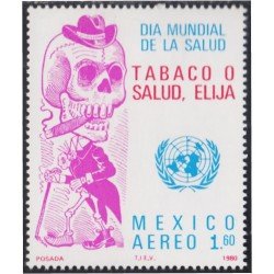 Mexico A- 528 1980 Día Mundial de la salud MNH Mexico A- 528 1980 Día Mundial de la salud MNH