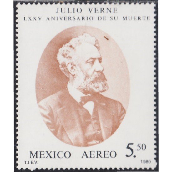 Mexico A- 527 1980 Julio Verne MNH Mexico A- 527 1980 Julio Verne MNH