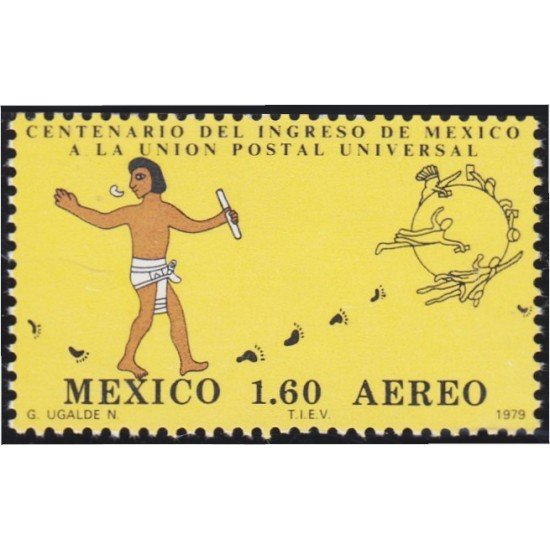 Mexico A- 519 1979 Centenario de México a la UPU MNH Mexico A- 519 1979 Centenario de México a la UPU MNH