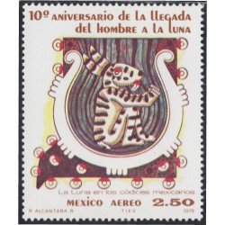 Mexico A- 517 1979 10º Aniversario de la llegada del hombre a la luna MNH Mexico A- 517 1979 10º Aniversario de la llegada del hombre a la luna MNH