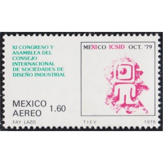 Mexico A- 504 1979 Consejo Internacional de Sociedades de Diseño Industrial MNH Mexico A- 504 1979 Consejo Internacional de Sociedades de Diseño Industrial MNH
