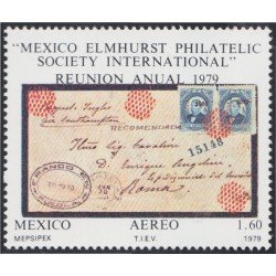 Mexico A- 503 1979 Reunión anual de la sociedad filatélica internacional MNH Mexico A- 503 1979 Reunión anual de la sociedad filatélica internacional MNH