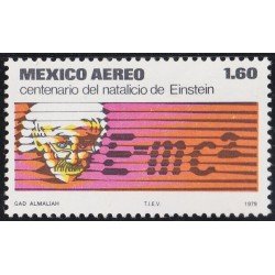 Mexico A- 496 1979 Centenario del Natalicio de Einstein MNH Mexico A- 496 1979 Centenario del Natalicio de Einstein MNH
