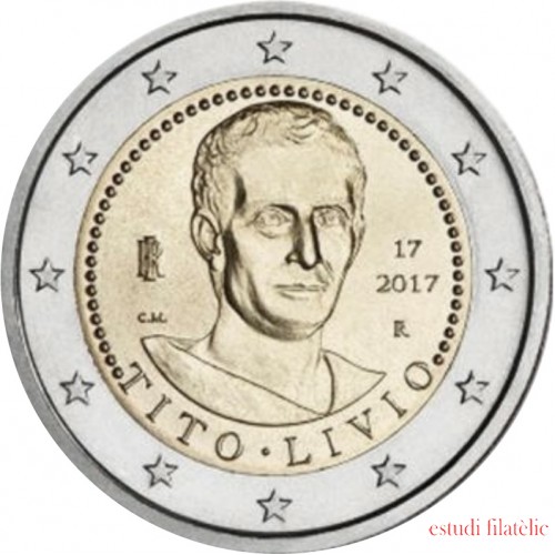 Italia 2017 2 € euros conmemorativos Tito Livio