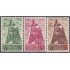 Mexico A- 83/85 1939 Estatua José María Morelos MH