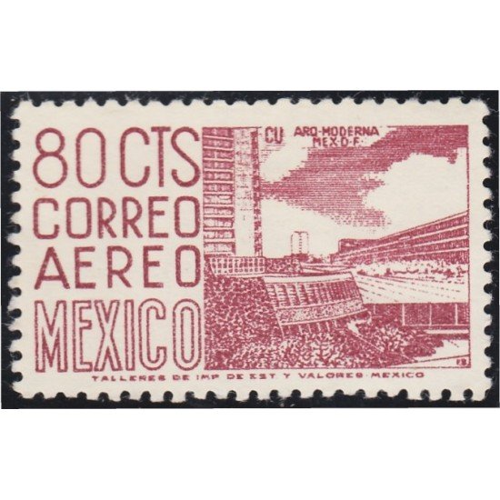Mexico A- 226a 1962/63 Arquitectura Moderna MH Mexico A- 226a 1962/63 Arquitectura Moderna MH