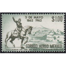 Mexico A- 221 1962 Centenario de la Batalla de Puebla MH Mexico A- 221 1962 Centenario de la Batalla de Puebla MH
