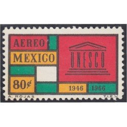 Mexico A- 273a 1966 UNESCO MH Mexico A- 273a 1966 UNESCO MH