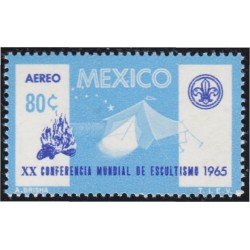 Mexico A- 257 1965 XX Conferencia Internacional de Escultismo MH Mexico A- 257 1965 XX Conferencia Internacional de Escultismo MH