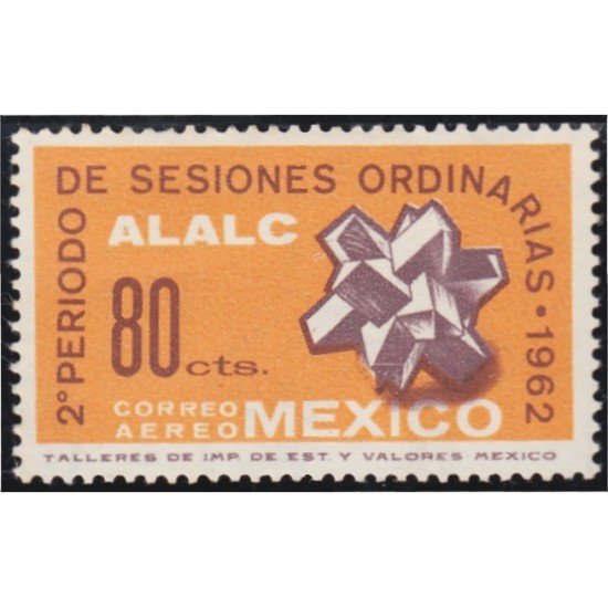 Mexico A- 234 1963 2º período de sesiones ordinarias sin goma Mexico A- 234 1963 2º período de sesiones ordinarias sin goma