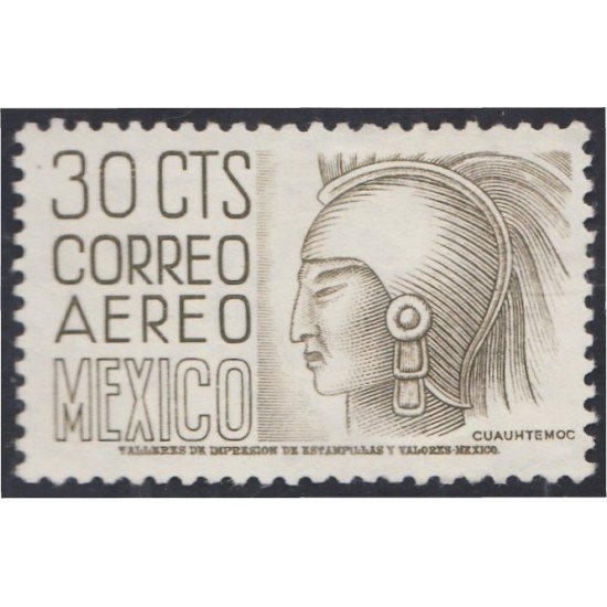 Mexico A- 183E 1953/56 Michoacán Arte Popular sin goma Mexico A- 183E 1953/56 Michoacán Arte Popular sin goma