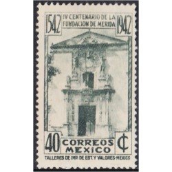 Mexico A- 111a 1942 IV Centenario de la Fundación de Mérida sin goma sin sb Mexico A- 111a 1942 IV Centenario de la Fundación de Mérida sin goma sin sb