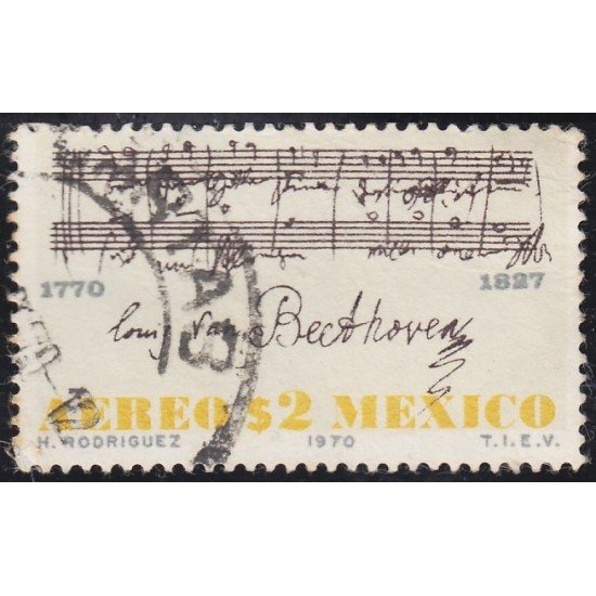 Mexico A- 310 1970 Louis Van Beethoven usados