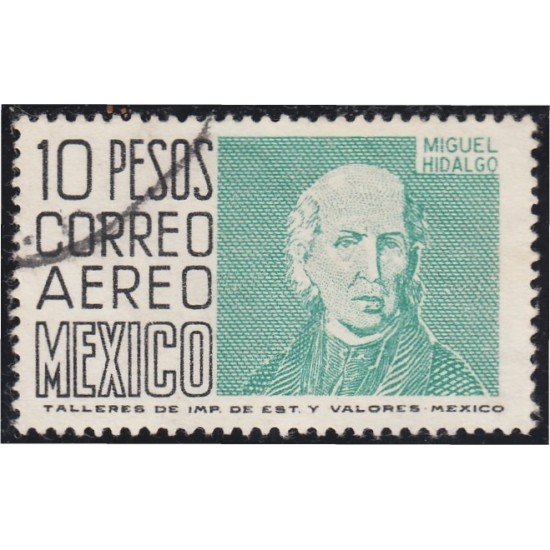 Mexico A- 248 1964/69 Miguel Hidalgo usados Mexico A- 248 1964/69 Miguel Hidalgo usados
