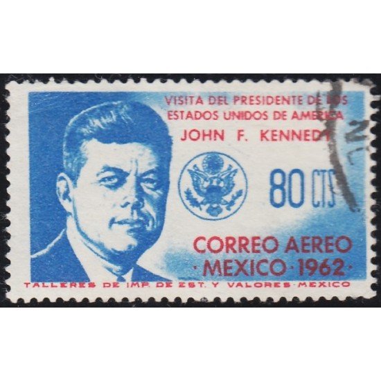 Mexico A- 223 1962 John F. Kennedy usados Mexico A- 223 1962 John F. Kennedy usados