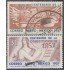 Mexico A- 202/03 1957 Centenario de la Constitución usados
