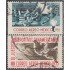 Mexico A- 189/90 1955 II Juegos deportivos Panamericanos usados