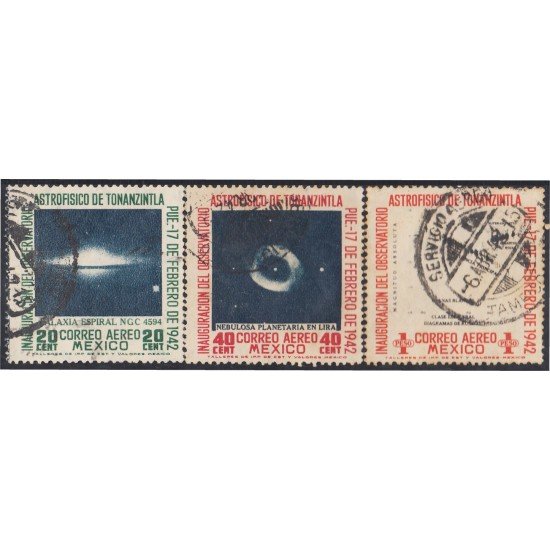 Mexico A- 119/21 1942 Observatorio Astrofísico de Tonanzintla usados Mexico A- 119/21 1942 Observatorio Astrofísico de Tonanzintla usados