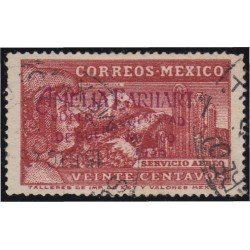 Mexico A- 68A 1934/35 Popocatepetl Caballero Águila usado Falso Mexico A- 68A 1934/35 Popocatepetl Caballero Águila usado Falso
