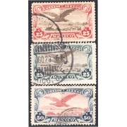 Mexico A- A 2/4 1927/28 Águila Pájaro Birdusados