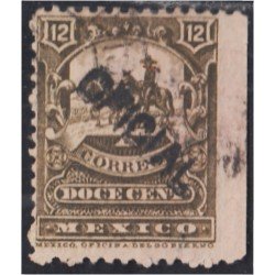 México Servicio Oficial 13A 1895/98 Mensajero montado usados