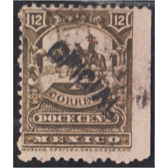 México Servicio Oficial 13A 1895/98 Mensajero montado usados México Servicio Oficial 13A 1895/98 Mensajero montado usados